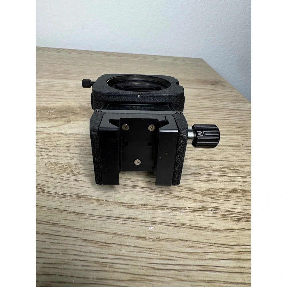 Nikon PS-6 Slide Copying Adapter for PB-6 Bellows System Made in Japan Black